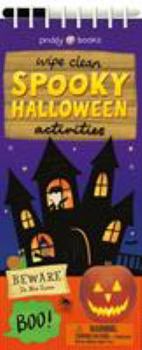 Spiral-bound Wipe Clean Activities: Spooky Halloween Book