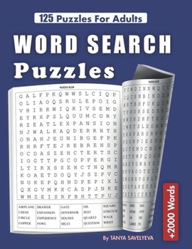 Paperback Word Search Puzzles: +2000 Word Search Book for Seniors, Adults, Large Print with a Huge Supply of Puzzles [Large Print] Book