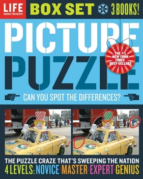 Hardcover Life Picture Puzzle: The Complete Box Set: Can You Spot the Differences? Book