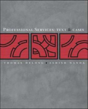 Hardcover Professional Services: Text and Cases Book