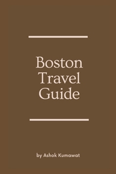Paperback Boston Travel Guide Book