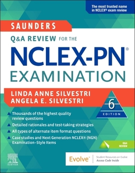 Paperback Saunders Q & A Review for the Nclex-Pn(r) Examination Book