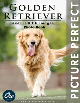 Paperback Golden Retriever: Picture Perfect Photo Book