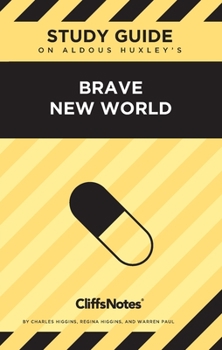 Paperback CliffsNotes on Huxley's Brave New World: Literature Notes Book