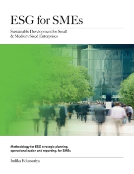 Paperback ESG for SMEs: Sustainable Development for Small & Medium Sized Enterprises Book