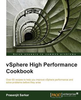 Paperback Vsphere High Performance Cookbook Book