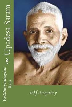 Paperback Upadesa Saram: self-inquiry Book
