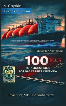 Hardcover 100 Plus Top Questions for Gas Carrier Interview Book