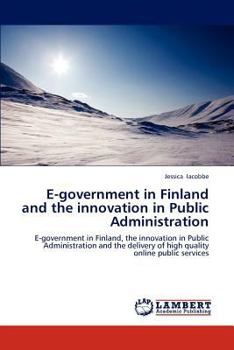 Paperback E-Government in Finland and the Innovation in Public Administration Book