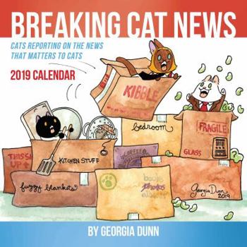 Calendar Breaking Cat News 2019 Wall Calendar Book