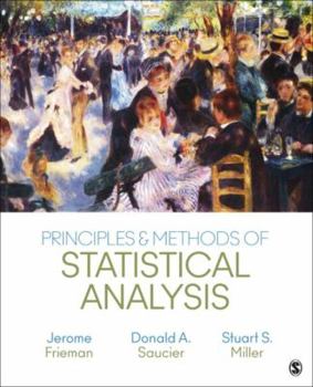 Hardcover Principles & Methods of Statistical Analysis Book