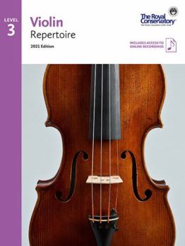 Sheet music VLR03U - Violin Repertoire 2021 Edition - Level 3 - The Royal Conservatory Book