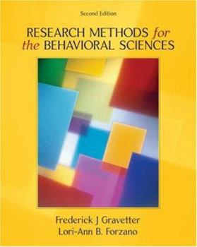 Hardcover Research Methods for the Behavioral Sciences Book