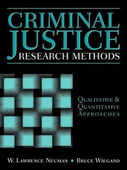 Hardcover Criminal Justice Research Methods: Qualitative and Quantitative Approaches Book