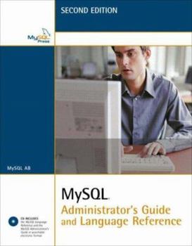 Paperback MySQL Administrator's Guide and Language Reference [With CDROM] Book