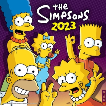 Calendar The Simpsons 2023 Wall Calendar Book