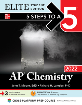 Paperback 5 Steps to a 5: AP Chemistry 2022 Elite Student Edition Book