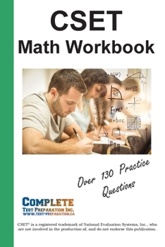 Paperback CSET math Workbook Book