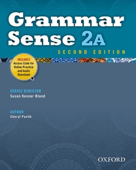 Paperback Grammar Sense 2A with Access Code Book