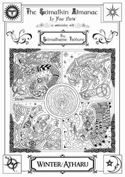 Paperback The Grimalkin Almanac in Four Parts - Winter Book