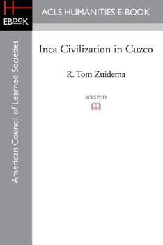 Paperback Inca Civilization in Cuzco Book