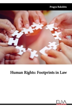 Paperback Human Rights: Footprints in Law Book