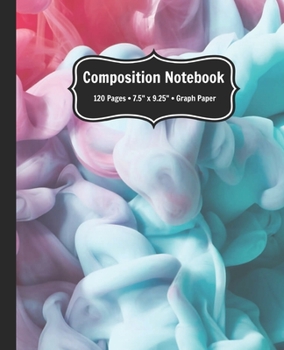 Paperback Composition Notebook: Graph Paper Notebook Book