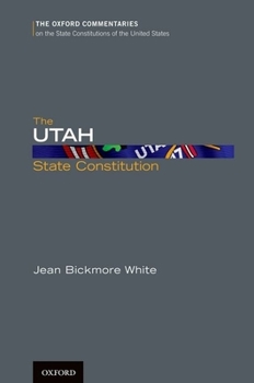 Hardcover The Utah State Constitution Book