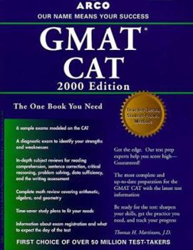 Paperback GMAT CAT: Graduate Management Admission Test: Everything You Need to Know to Score High on the Book