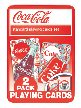 Board Game Coca Cola 2 Pk Tin Book