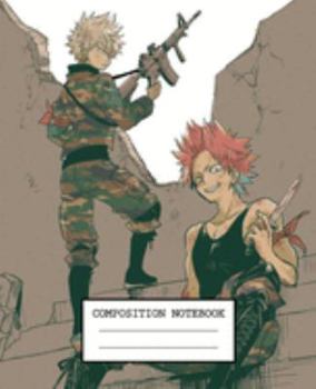 Composition Notebook: My Hero Academia Soft Glossy Cover Wide Ruled Lined Pages Book 7.5 x 9.25 Inches 110 Pages