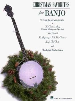 Paperback Christmas Favorites for Banjo Book