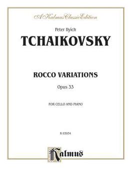 Paperback Rococo Variations, Op. 33 Book