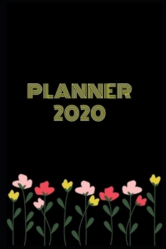 Paperback Planner 2020: Weekly and Monthly Jan 1, 2020 to Dec 31, 2020 Book