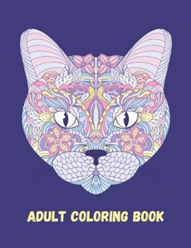 Paperback Adult Coloring Book: 34 Stress Relieving Animals Designs: A Lot of Relaxing and Beautiful Scenes for Adults or Kids Paperback Book