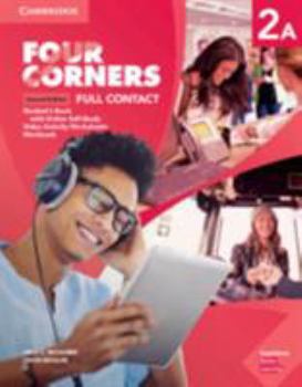 Paperback Four Corners Level 2a Full Contact with Self-Study Book