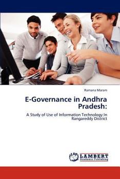 Paperback E-Governance in Andhra Pradesh Book