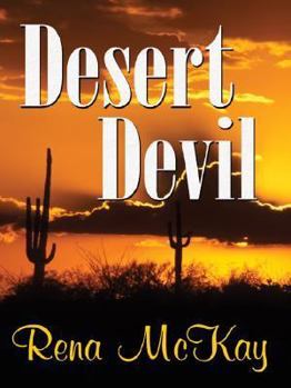 Hardcover Desert Devil [Large Print] Book