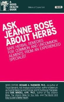 Paperback Ask Jeanne Rose about Herbs Book