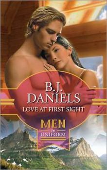 Paperback Love At First Sight (Men in Uniform) Book
