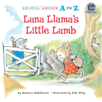 Lana Llama's Little Lamb - Book  of the Animal Antics A to Z®