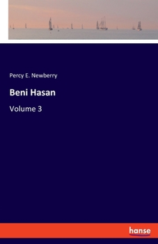 Paperback Beni Hasan: Volume 3 Book