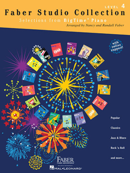 Paperback Faber Studio Collection - Selections from Bigtime Piano - Level 4 Book