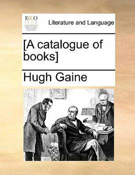 Paperback [a Catalogue of Books] Book