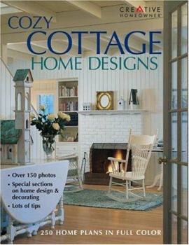 Paperback Cozy Cottage Home Designs Book