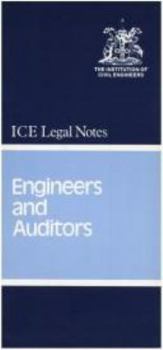 Paperback Engineers and Auditors (ICE Legal Notes) Book