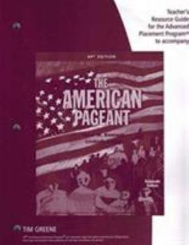 Paperback Teacher Resource Guide AP American Pageant Book
