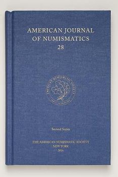 Hardcover American Journal of Numismatics 28 (2016) Book