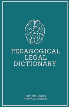 Paperback Pedagogical - Legal Dictionary Book