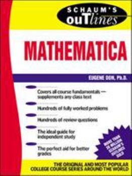 Paperback Schaum's Outline of Mathematica Book